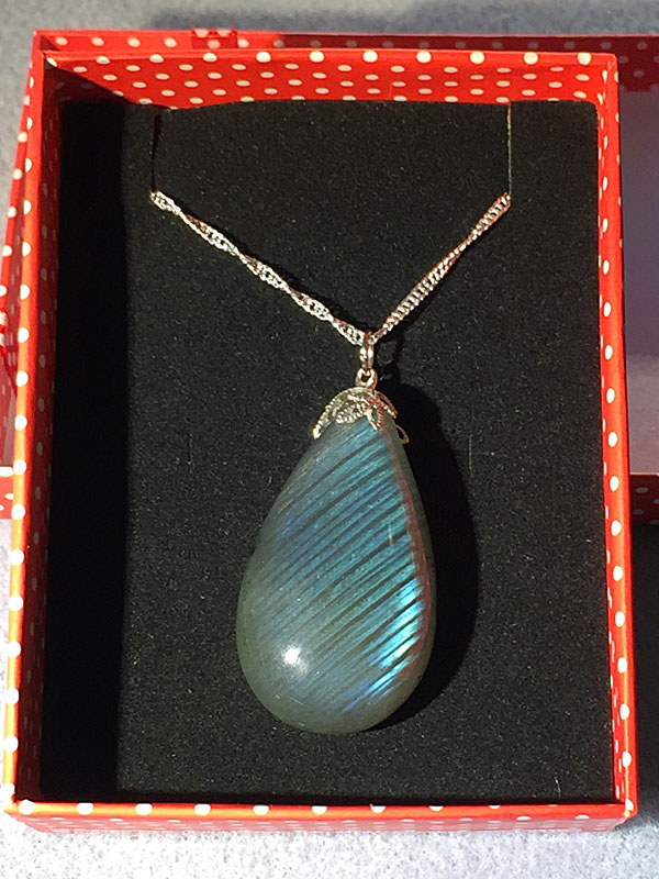 Hand polished Labradorite